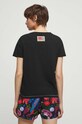 T-shirt bawełniany damski Maria Prymachenko x Medicine kolor czarny czarny RS23.TSDC52