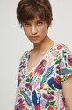Bavlnené tričko dámske Maria Prymachenko x Medicine béžová farba RS23.TSDC57 béžová
