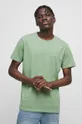 Tričko pánske zelená farba zelená