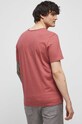 Odzież T-shirt bawełniany męski gładki kolor różowy RS23.TSM090 różowy