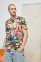 T-shirt bawełniany męski Eviva L'arte kolor multicolor Męski