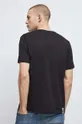 T-shirt bawełniany z kolekcji Koty kolor czarny  100 % Bawełna
