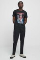 T-shirt bawełniany męski The Terminator kolor czarny RS23.TSM558 czarny RS23