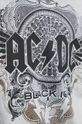 T-shirt bawełniany męski AC/DC kolor szary