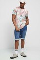 T-shirt bawełniany męski wzorzysty kolor multicolor RS23.TSM603 multicolor RS23