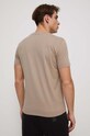 Oblečenie Bavlnené tričko pánske s potlačou béžová farba RS23.TSM810 béžová