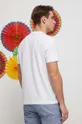 Bavlněné tričko bílá barva  100 % Bavlna