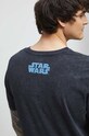 T-shirt bawełniany męski Star Wars kolor czarny RS23.TSM953 czarny