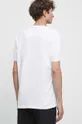 Bavlnené tričko pánsky biela farba  95 % Bavlna, 5 % Elastan