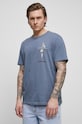 Bavlněné tričko RS23.TSMA51 modrá RS23