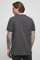 Odzież T-shirt bawełniany męski z nadrukiem kolor szary RS23.TSMB17 szary