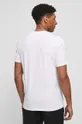 T-shirt bawełniany z nadrukiem z domieszką elastanu kolor biały 95 % Bawełna, 5 % Elastan
