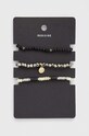Náramky Medicine 3-pak čierna RS24.AKD307