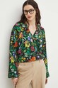 Bluzka damska oversize wzorzysta kolor multicolor multicolor RS24.BDD051