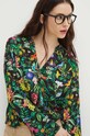 Bluzka damska oversize wzorzysta kolor multicolor RS24.BDD051 multicolor