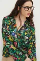 Bluzka damska oversize wzorzysta kolor multicolor Damski