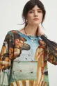 Bluzka damska wzorzysta z kolekcji Eviva L'arte kolor multicolor Damski