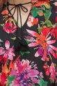 Bluzka damska regular w kwiaty kolor multicolor Damski