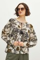 Bluzka bawełniana damska wzorzysta kolor multicolor RS24.BDDA02 multicolor RS24