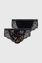 Figi damskie z koronką (2-pack) kolor multicolor RS24.BID202 multicolor RS24