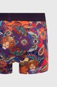 Bokserki bawełniane z domieszką elastanu wzorzyste (2-pack) kolor multicolor RS24.BIM906 multicolor