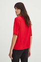 Oblečenie Blúzka dámska červená farba RS24.BKD030 červená