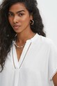 Halenka dámská bílá barva bílá RS24.BKD800