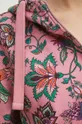 Bluza damska wzorzysta kolor różowy Damski