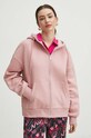 Mikina dámská růžová barva RS24.BLD030 růžová RS24