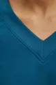 Bluza damska gładka kolor zielony Damski