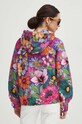 Odzież Bluza bawełniana damska wzorzysta kolor fioletowy RS24.BLD051 fioletowy