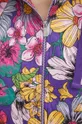 Bavlněná mikina dámská fialová barva Dámský