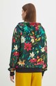 Odzież Bluza damska z kapturem wzorzysta kolor czarny RS24.BLD090 czarny