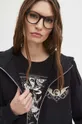 Bluza damska z kapturem z kolekcji Zodiak kolor czarny Damski