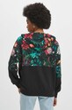Odzież Bluza damska z kapturem wzorzysta kolor czarny RS24.BLD700 czarny