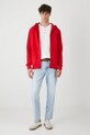 Mikina pánska červená farba RS24.BLM010 červená RS24