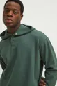 Bluza męska prążkowana kolor zielony Męski