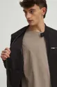 Bluza męska z fakturą kolor czarny