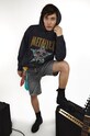 Bluza męska z kapturem Metallica kolor szary bawełna szary RS24.BLMB50