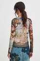Longsleeve damski z kolekcji Eviva L'arte wzorzysty kolor multicolor multicolor RS24.BUD250