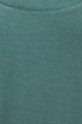 Longsleeve damski z domieszką elastanu gładki kolor zielony RS24.BUD303 zielony