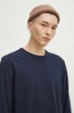 Medicine longsleeve bawełniany granatowy RS24.BUM010