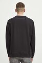 Odzież Longsleeve męski z fakturą kolor czarny RS24.BUM020 czarny