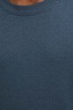 Tričko s dlhým rukávom pánske tmavomodrá farba RS24.BUM031