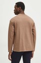 Odzież Longsleeve męski regular kolor brązowy RS24.BUM031 brązowy