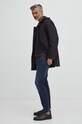 Longsleeve bawełniany męski gładki kolor granatowy RS24.BUM050 granatowy RS24
