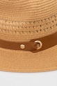 Klobouk dámský pletený béžová barva RS24.CAD721 béžová RS24