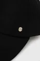 Kšiltovka dámská jednobarevná s příměsí lnu černá barva <p>50 % Bavlna, 50 % Len</p>