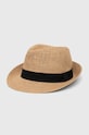 Klobúk pánsky béžová farba ostatné béžová RS24.CAM702