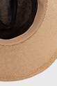 Klobouk pánský béžová barva béžová RS24.CAM902